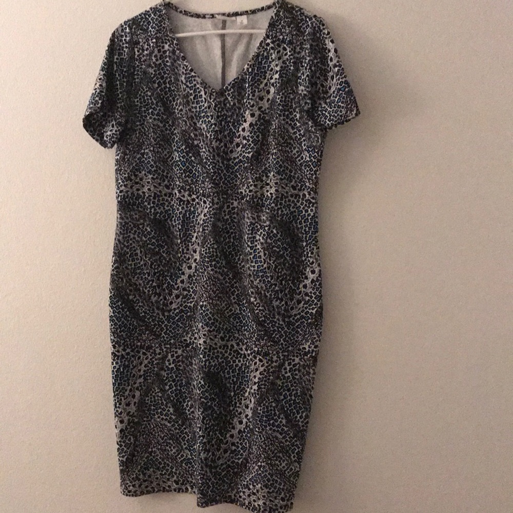 Woman with control bodycon dress. M